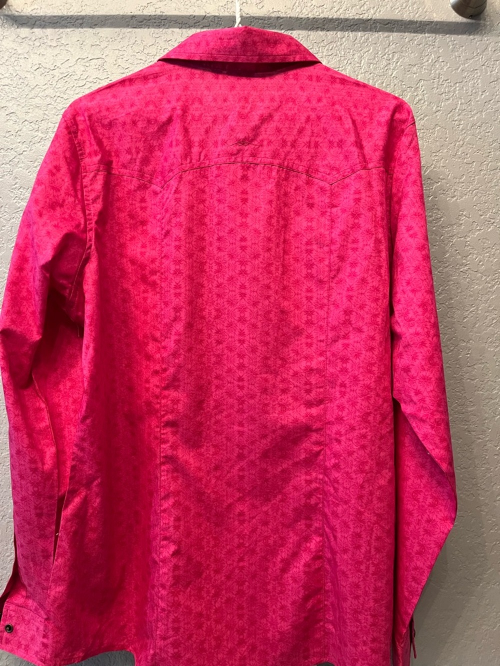 Rockies Women’s Pearl Snap Western Shirt Pink Vintage XL - Picture 8 of 11